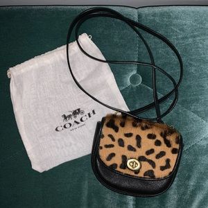 Mini Coach animal print bag